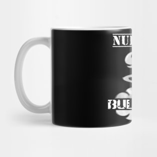 Nuke 'Em Bullies | Girl Empowerment Logo White Mug